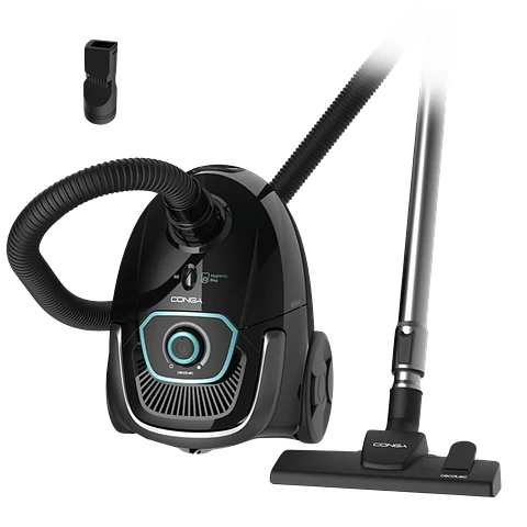 Cecotec Conga Powerbag 2500 Plus 2,5 L Aspiradora de tambor Secar 850 W Bolsa para el polvo