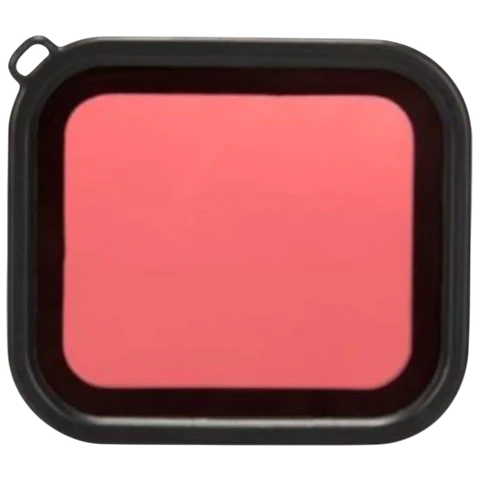 Filtro de Buceo para GoPro Hero 7 / 6 / 5 / Hero 2018 Rojo