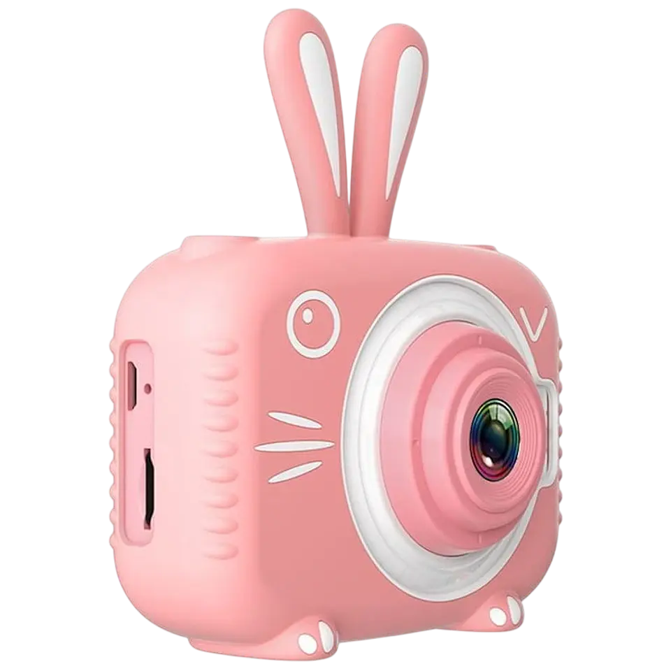 Cámara Digital Para Niños K3 Diseño Conejo Rosa 1