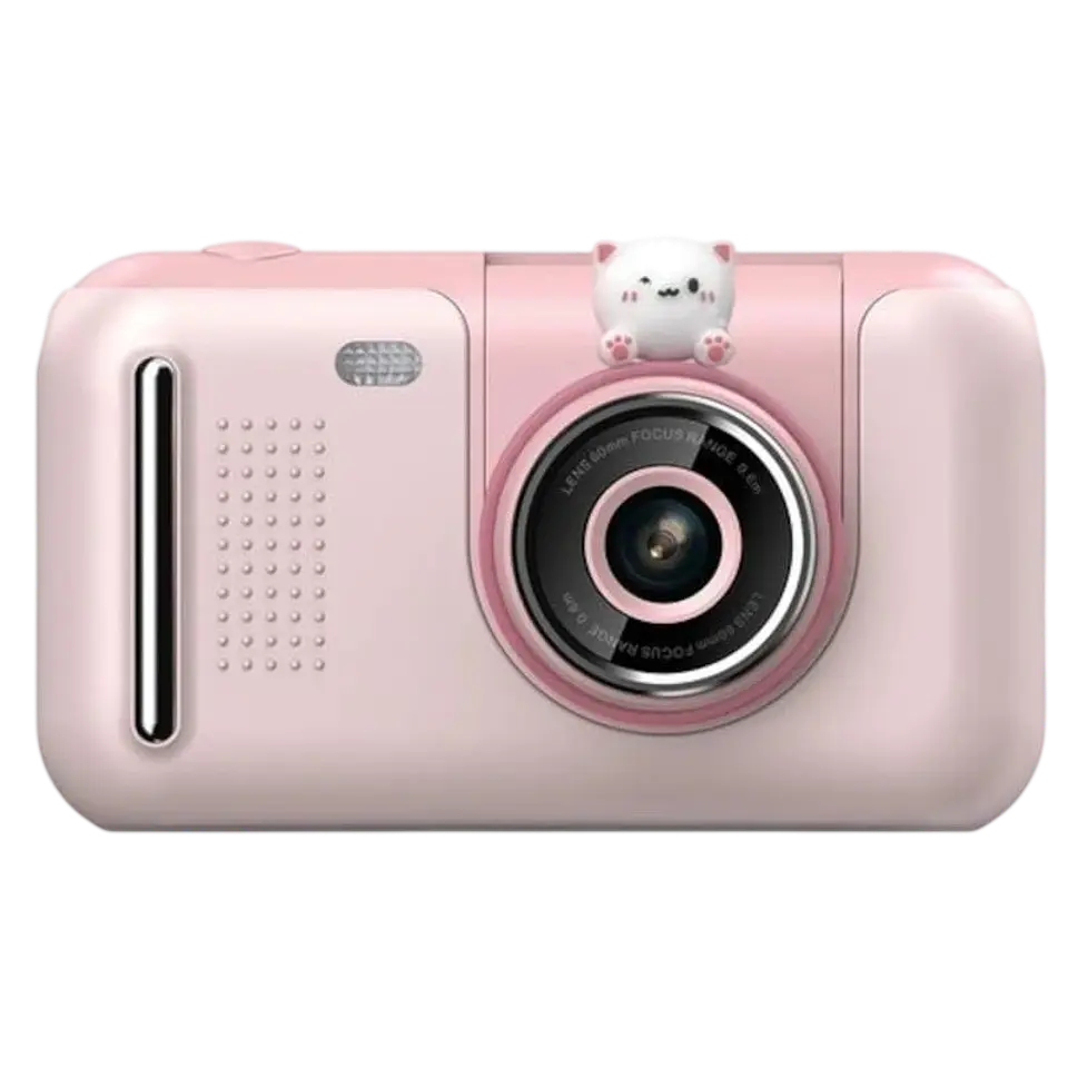 Cámara Para Niños S9 con Cámara Rotable Rosa 1