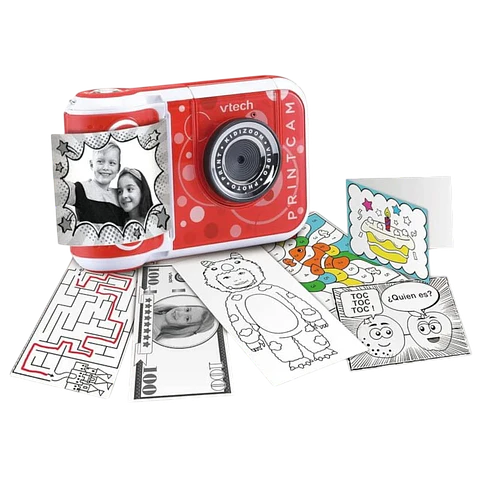 Vtech Kidizoom Print Cam Rojo