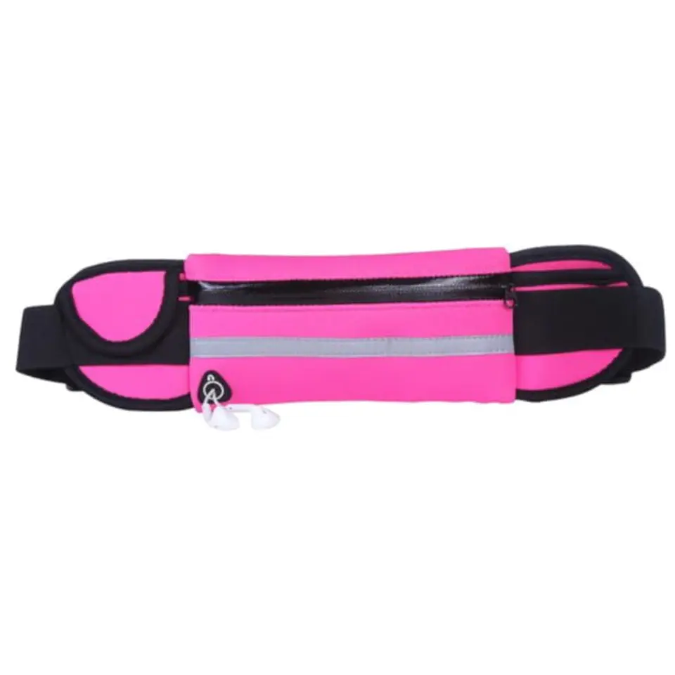 Riñonera Running Hidratación Universal Rosa 1
