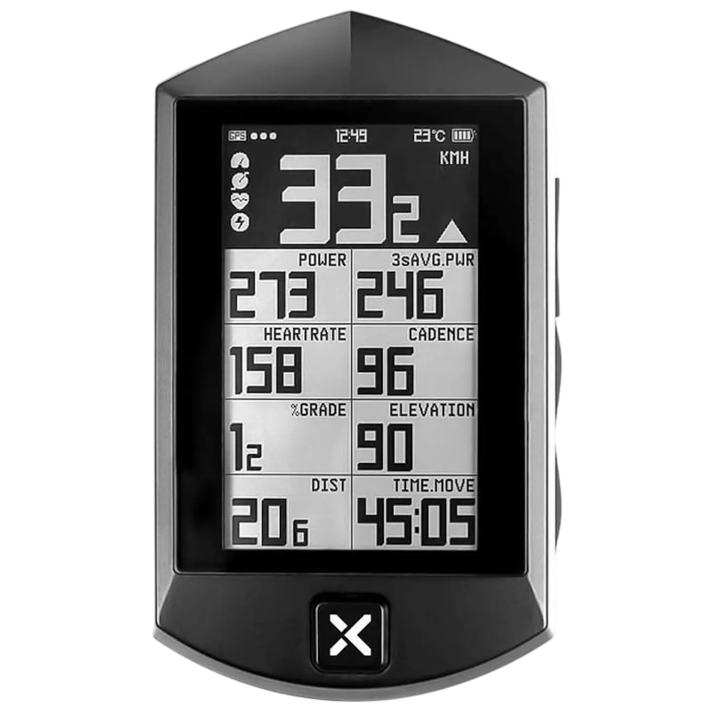 Ciclocomputador XOSS Sprint Bike con GPS y ANT+ 1