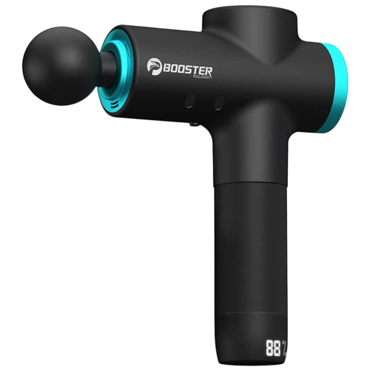 Pistola de Masaje Muscular Booster 12V-M2 6 Cabezales LCD Reducción de Ruido 1