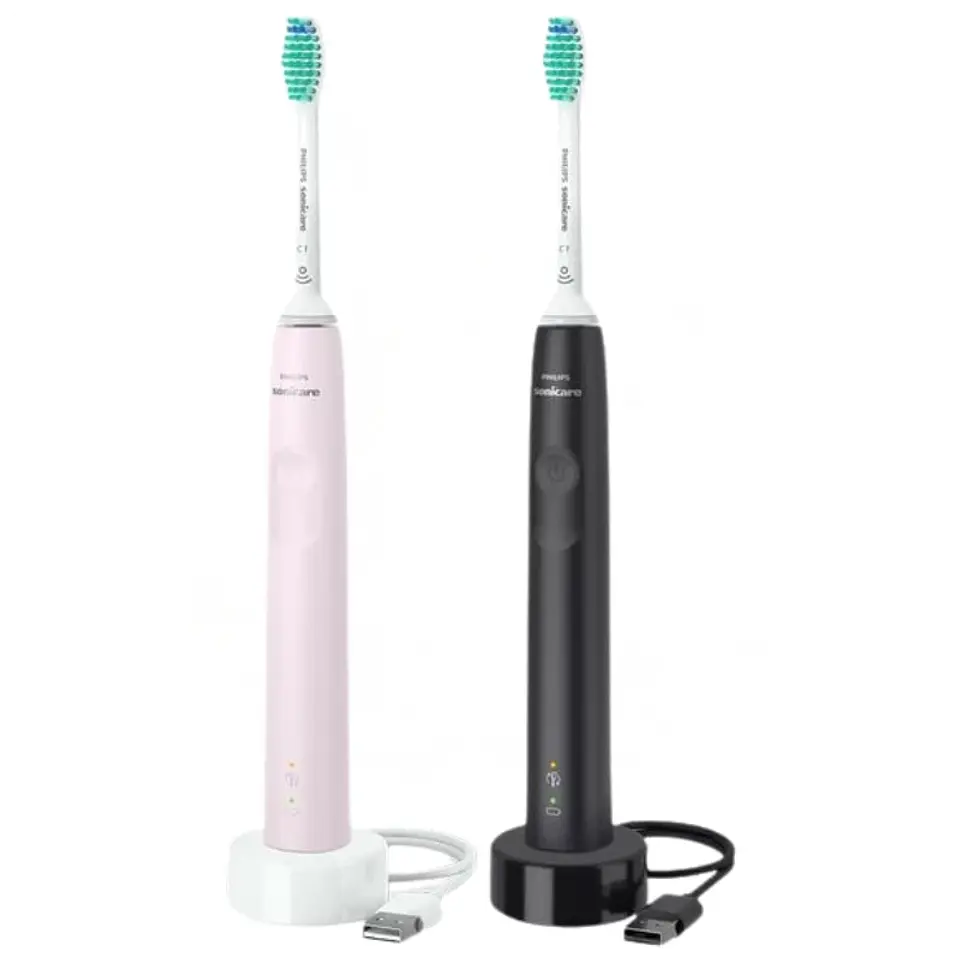Philips Sonicare Serie 3100 HX3675/15 - 2x Cepillos de dientes eléctrico sónicos 1