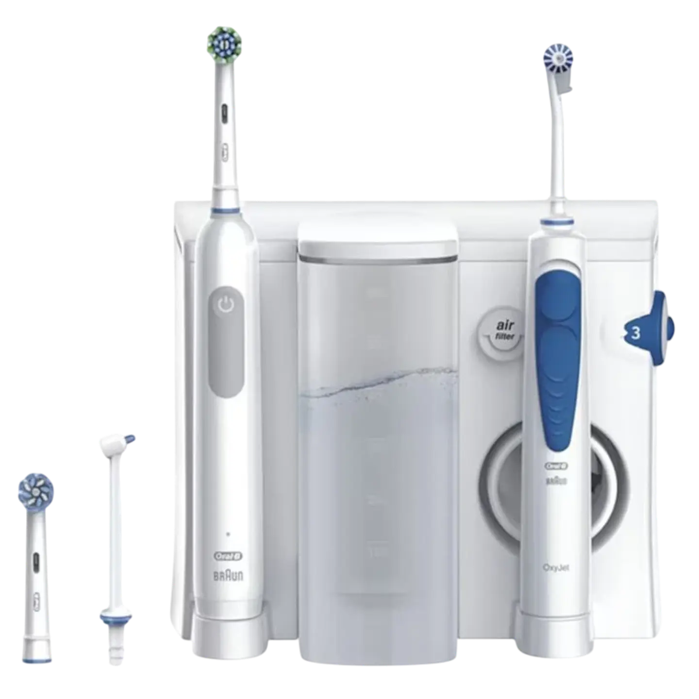 Oral-B Health Center - Cepillo de dientes eléctrico Pro Series 1 + Irrigador dental 1