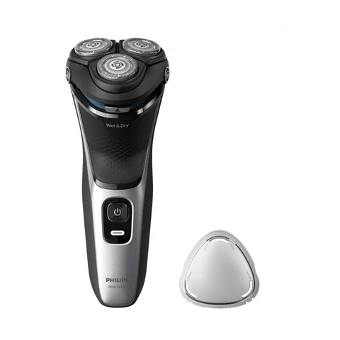 Afeitadora eléctrica Philips Shaver 3000 Series S3143/00 Negro/Plata