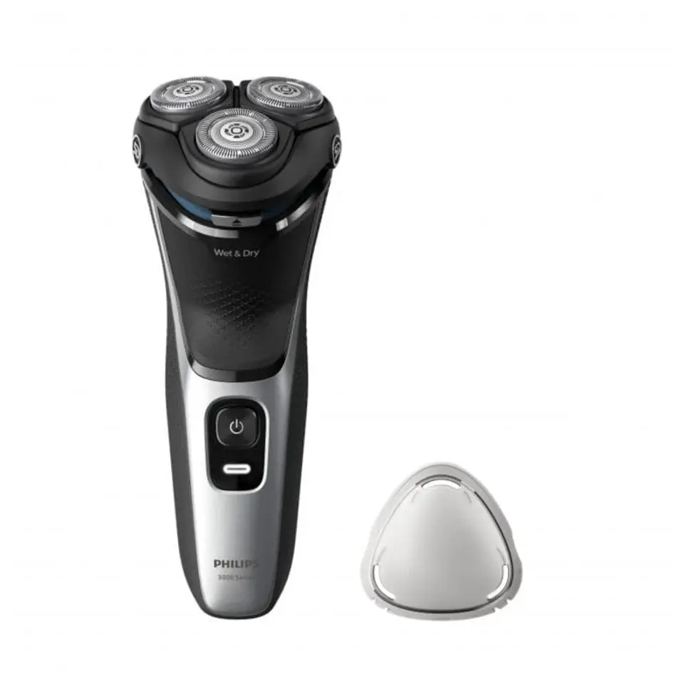 Afeitadora eléctrica Philips Shaver 3000 Series S3143/00 Negro/Plata 1