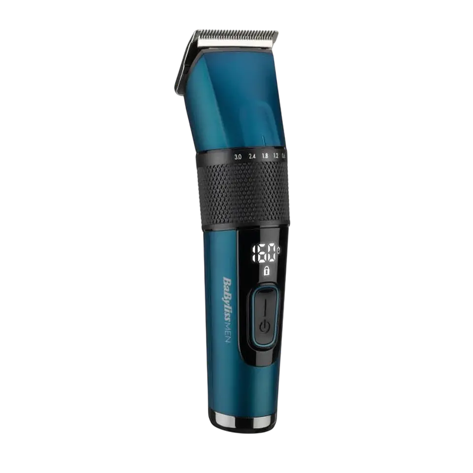 BaByliss Japanese Steel Digital E990E Azul metalizado - Cortapelos inalámbrico 1