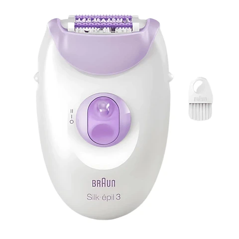 Braun Silk-épil 3 3-000 Púrpura/Blanco