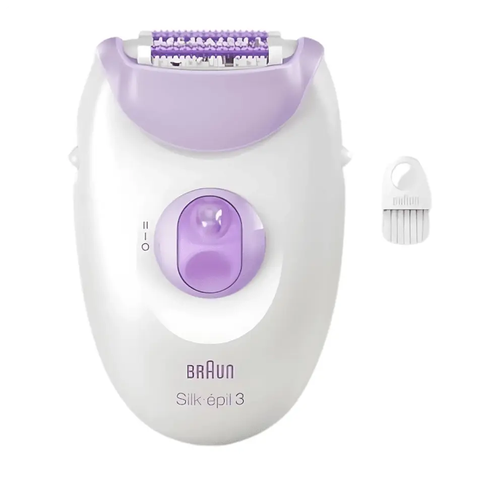 Braun Silk-épil 3 3-000 Púrpura/Blanco 1