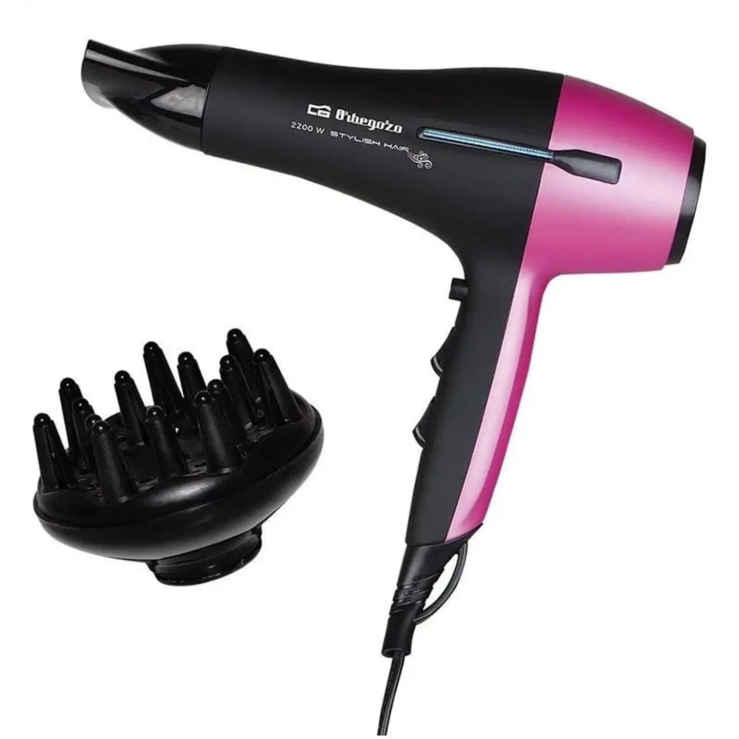 Secador Profesional Orbegozo SE 2320 2200W Rosa / Negro 1