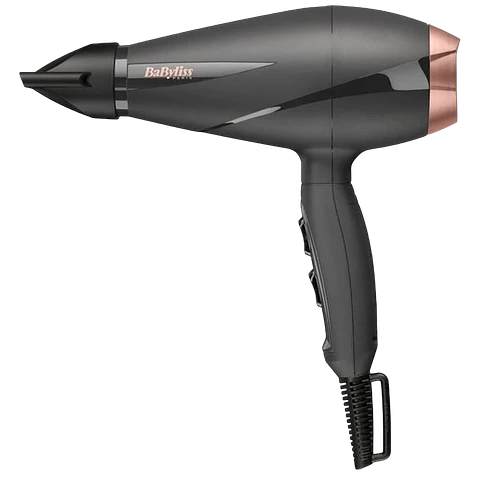 BaByliss Smooth Pro 2100 Secador Profesional Negro/Oro rosa