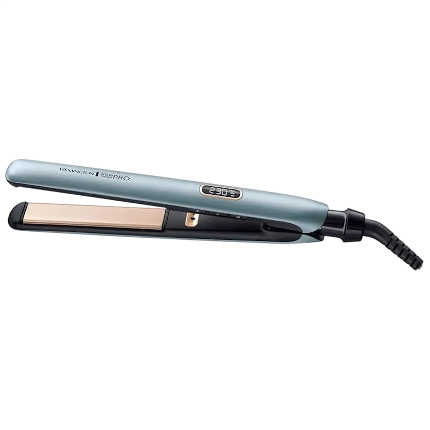 Remington Shine Therapy Pro Plancha de pelo Negro/Azul 1