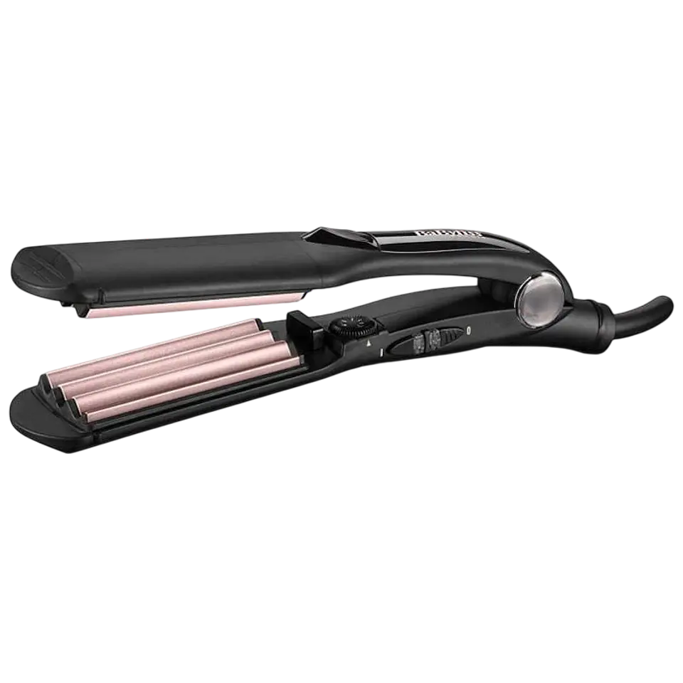 BaByliss The Crimper Plancha de pelo  Negro/Rosa 1