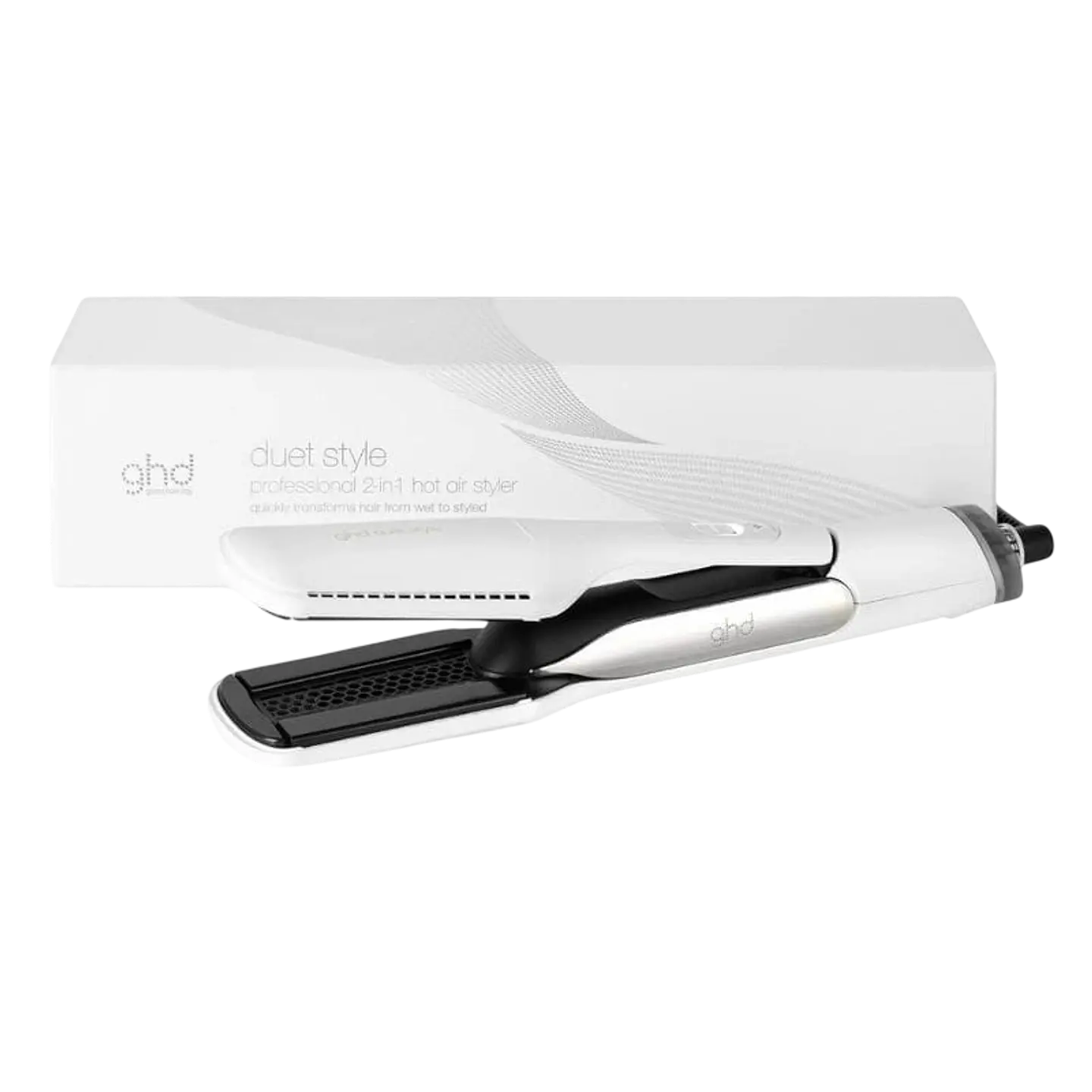 Plancha de Pelo Ghd Duet Style Blanco 1