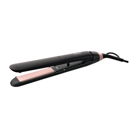 Plancha de pelo Philips Essential StraightCare BHS378/00 Negro/Rosa