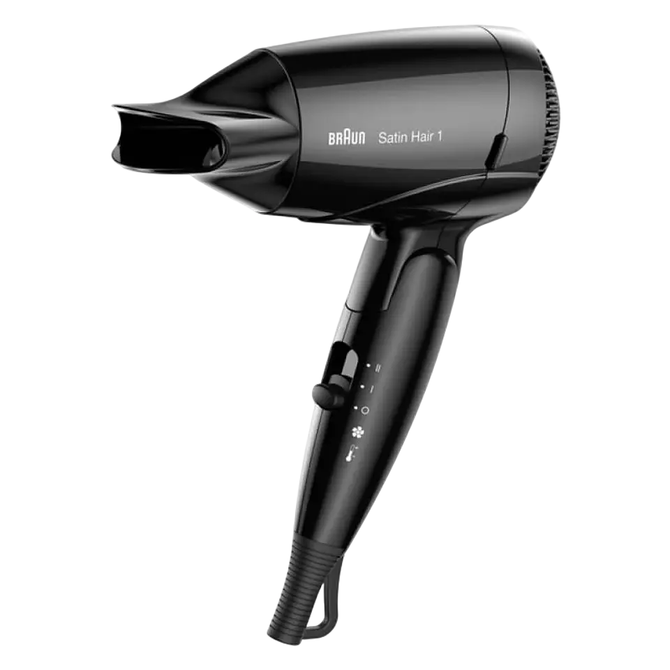 Secador de pelo Braun HD130 1200W Negro 1