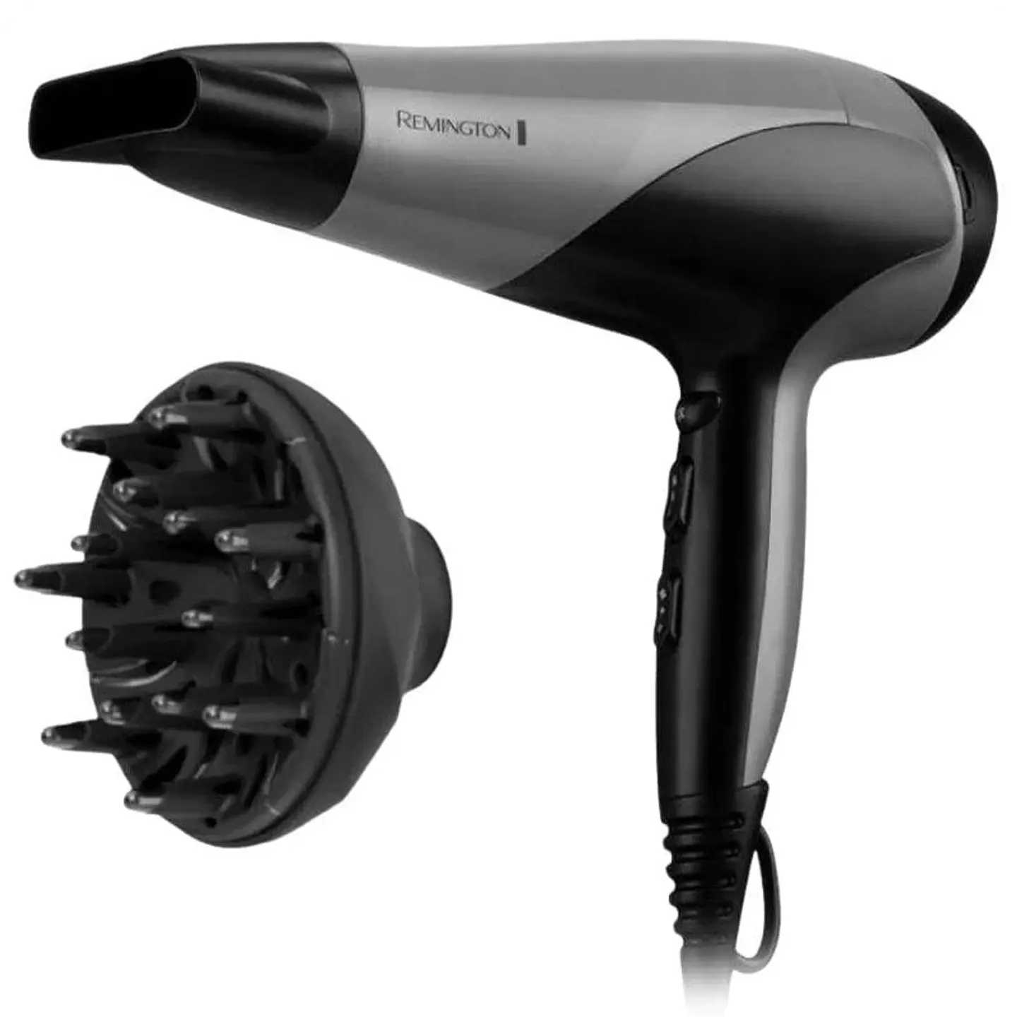 Secador de Pelo Remington Ionic Dry D3190S 2200W Gris/Negro 1