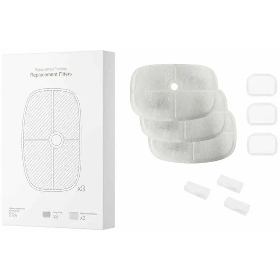 Pack Recambio x3 Filtros Petoneer Fresco Pro/Ultra 1