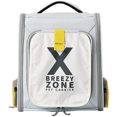 Mochila Transportín para Mascota Breezy xZone Pet Carrier Gris