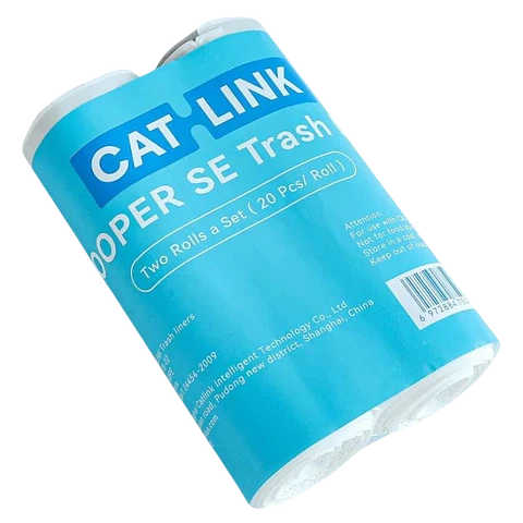 Pack de 2 Rollos de bolsas para Catlink BayMax Lite Blanco