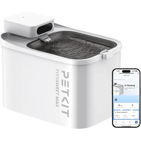 PETKIT Eversweet MAX (UVC）3L - Fuente para Gatos Sin Cable