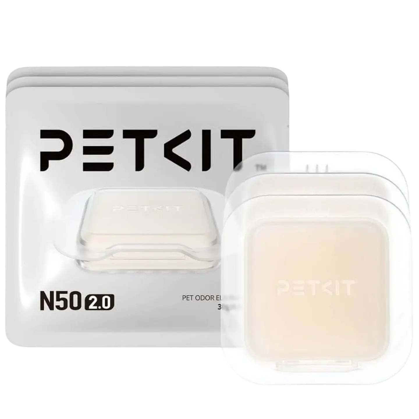 PETKIT Eliminador de olores N50 2.0 para PuraMax, PuraMax 2 y PUROBOT MAX PRO (Pack de 3) 1