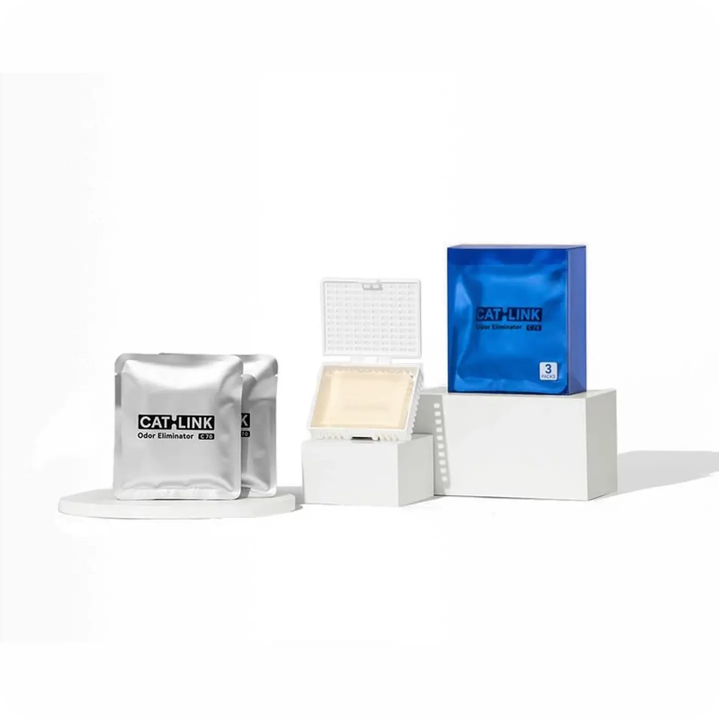 CATLINK C70 Set Eliminador de olores (x 3 unds) 1