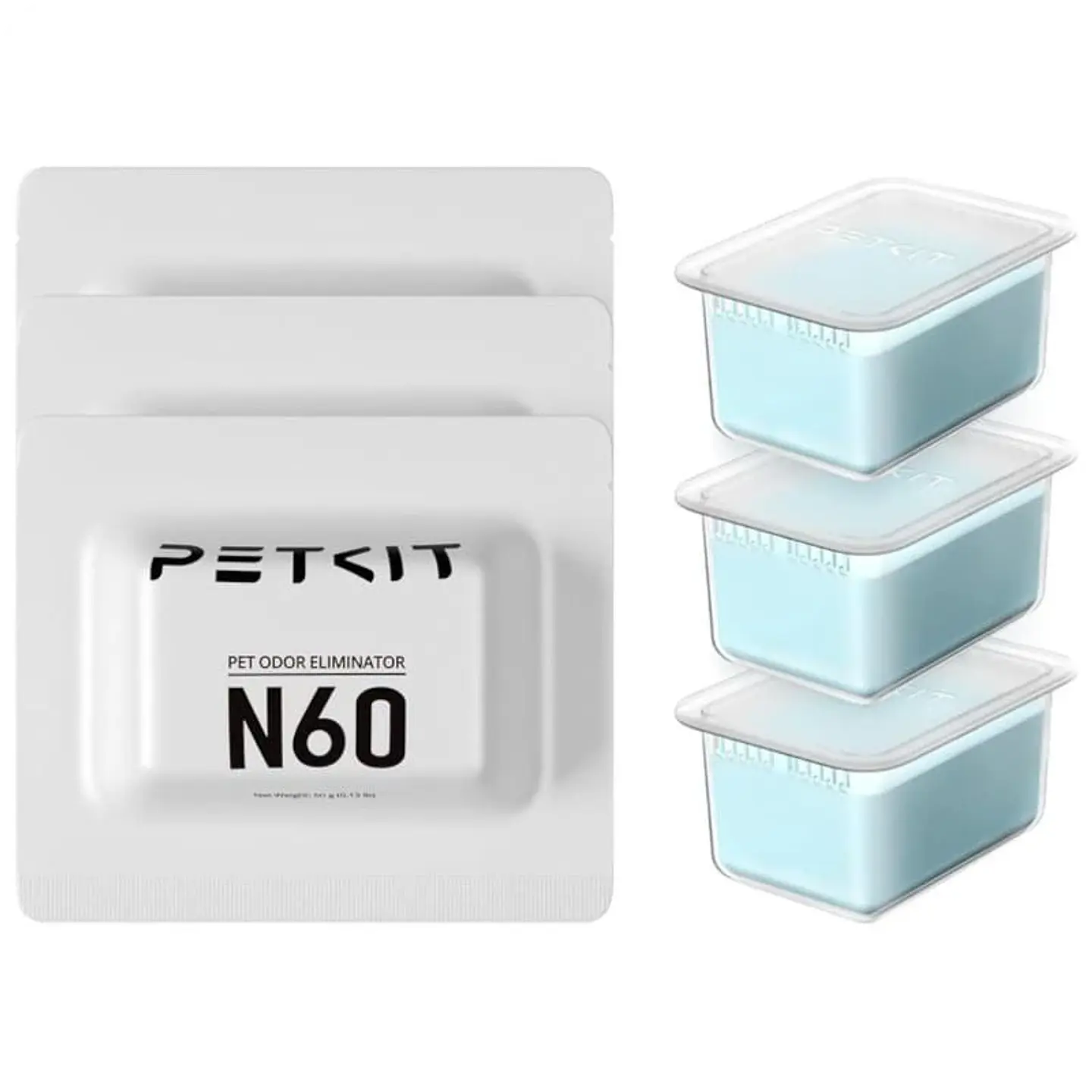 PETKIT Eliminador de olores para arenero N60 para Purobot Ultra/ Purobot Max Pro (Pack de 3) 1