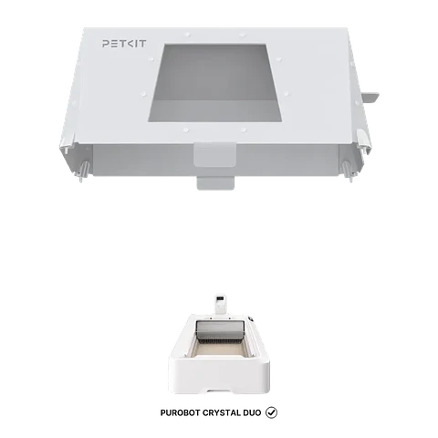 PETKIT Front Entry Hood para Petkit Purobot Crystal Duo