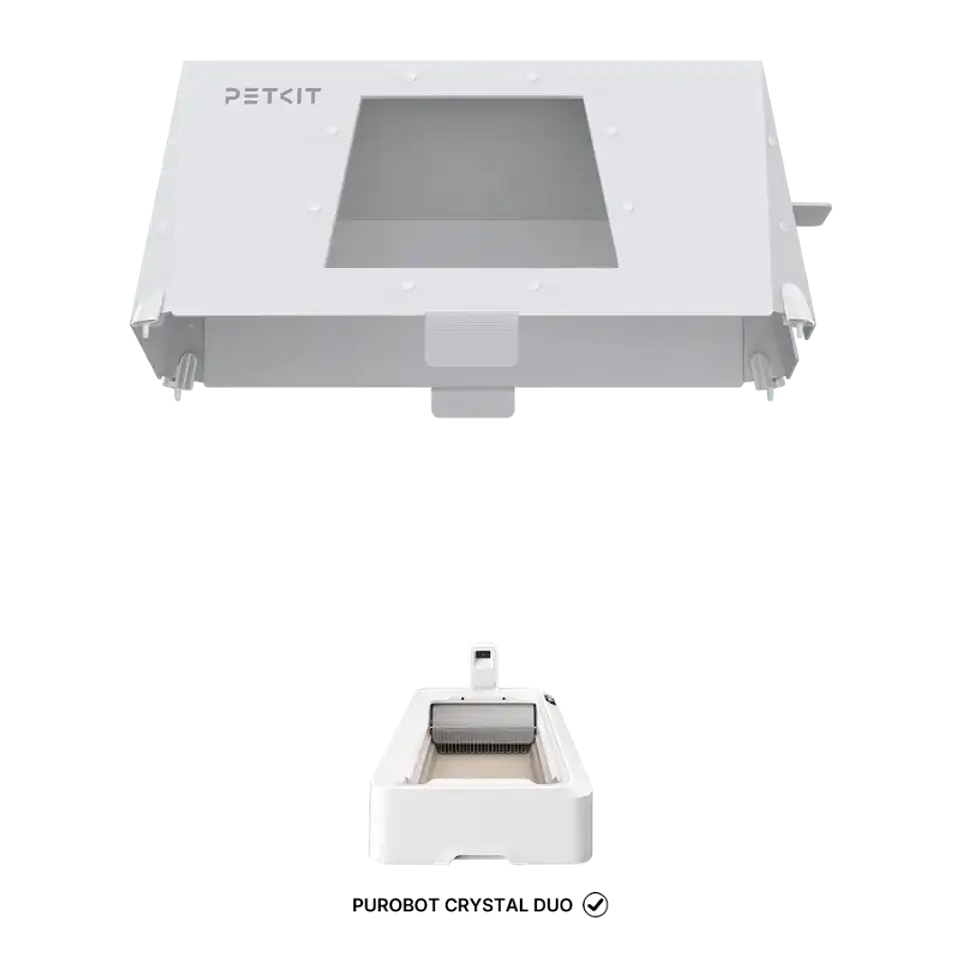 PETKIT Front Entry Hood para Petkit Purobot Crystal Duo 1