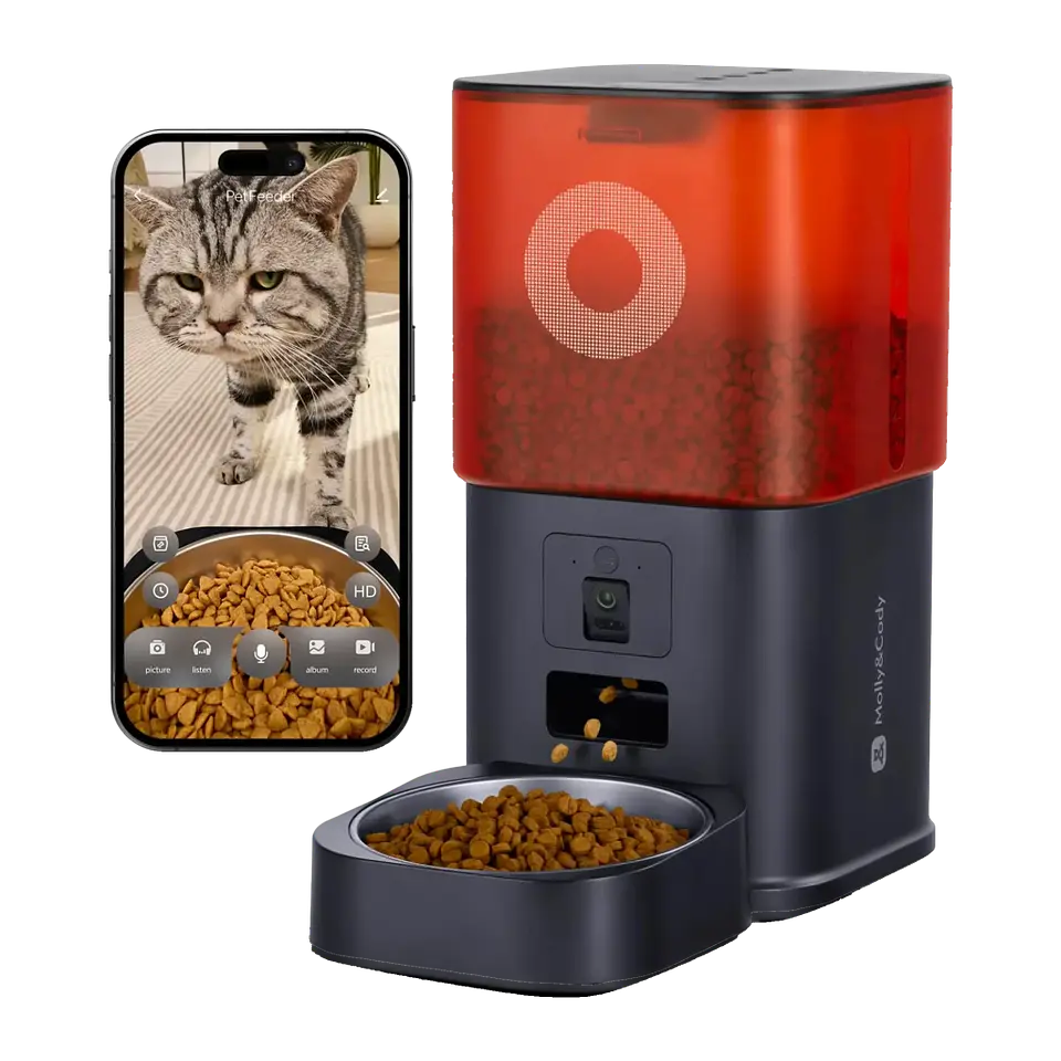 Molly & Cody Smart Feeder 6L App Camera - Comedero Inteligente con Cámara para mascotas 1