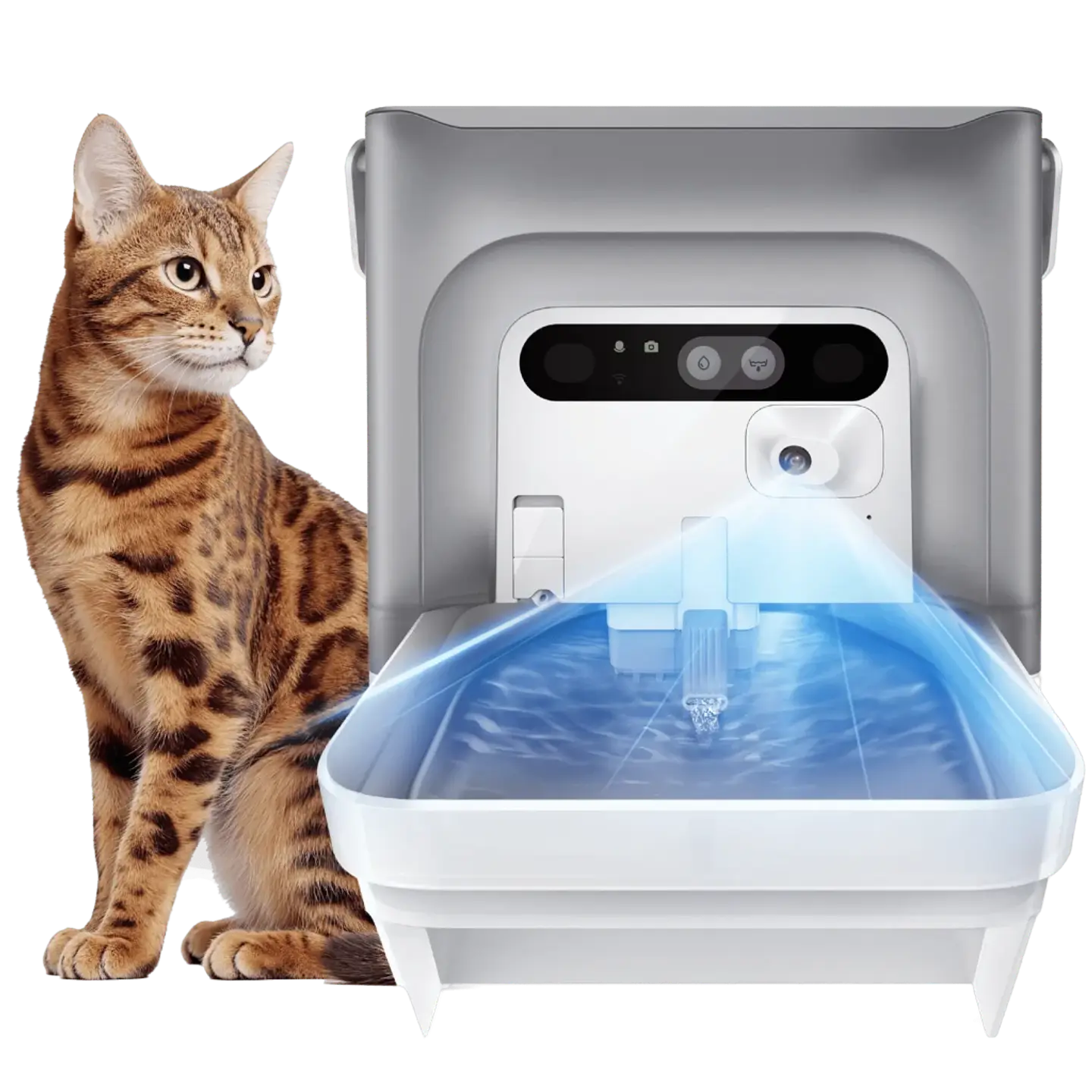 Petkit Eversweet Ultra AI Health Care Pet Water Fountain Gris - Bebedero Automático 1