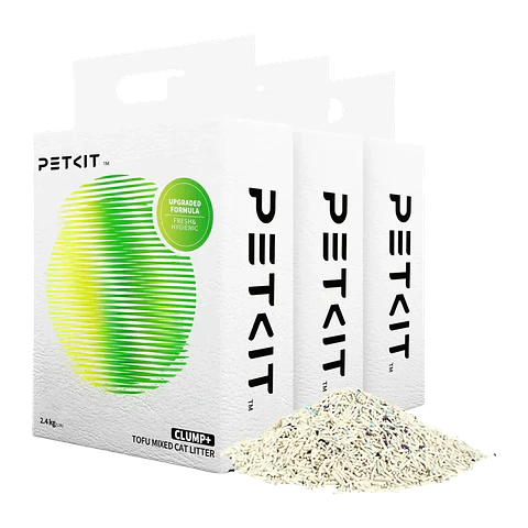 PETKIT Arena Aglomerante Para Gatos Clump + Con Tofu - 3 bolsas