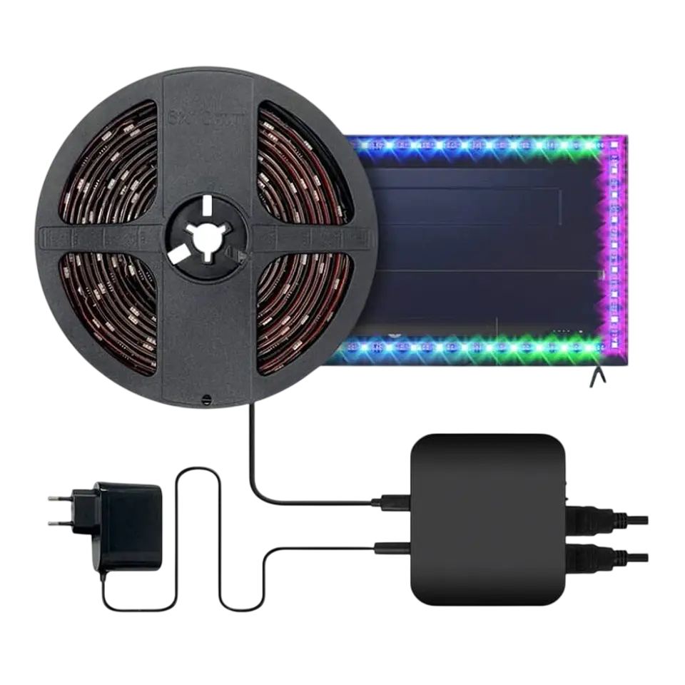 Avatto SLS06 Negro - Tira LED Inteligente para TV de 55''-65'' 1