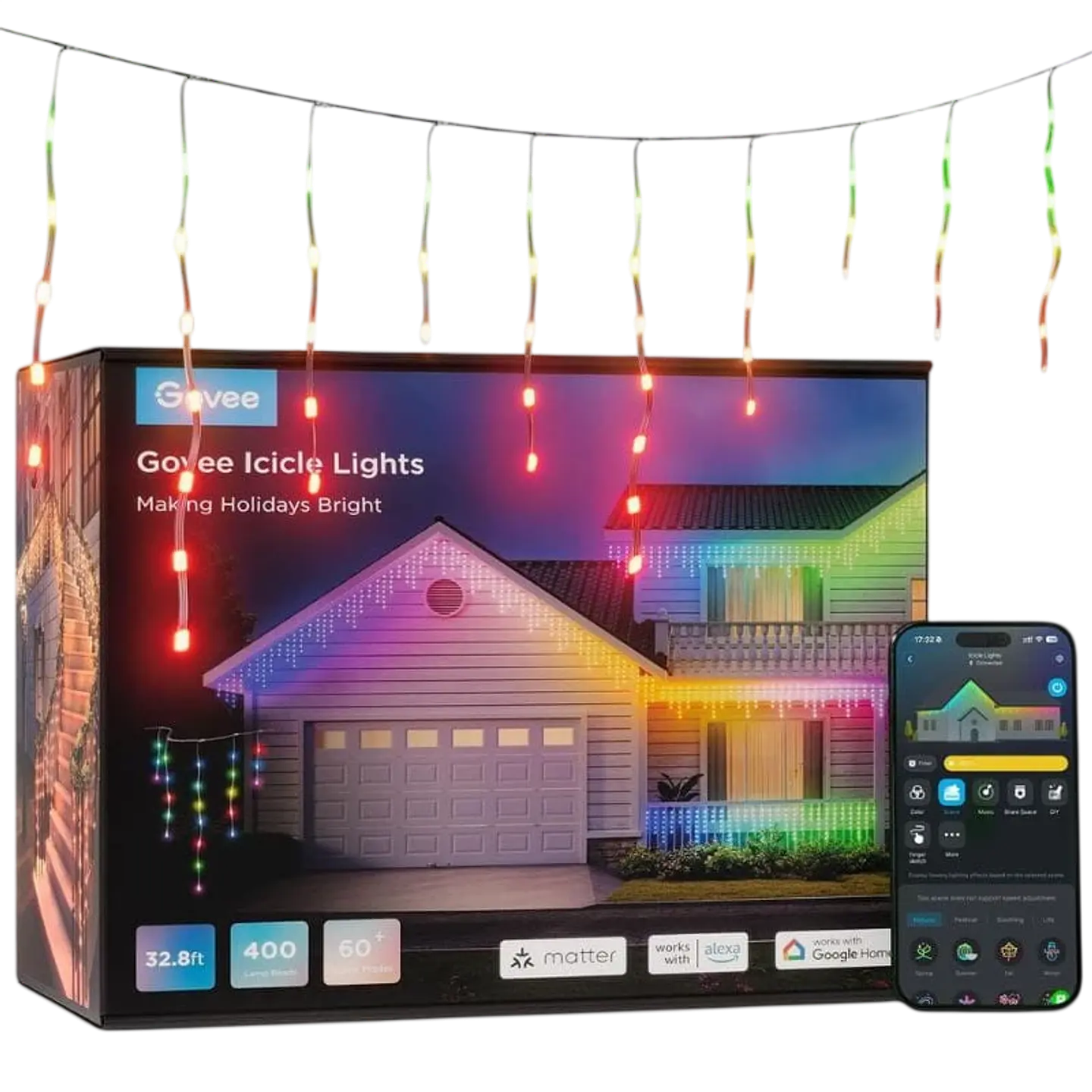 Govee H70D1 Icicle Lights - Iluminación LED 1
