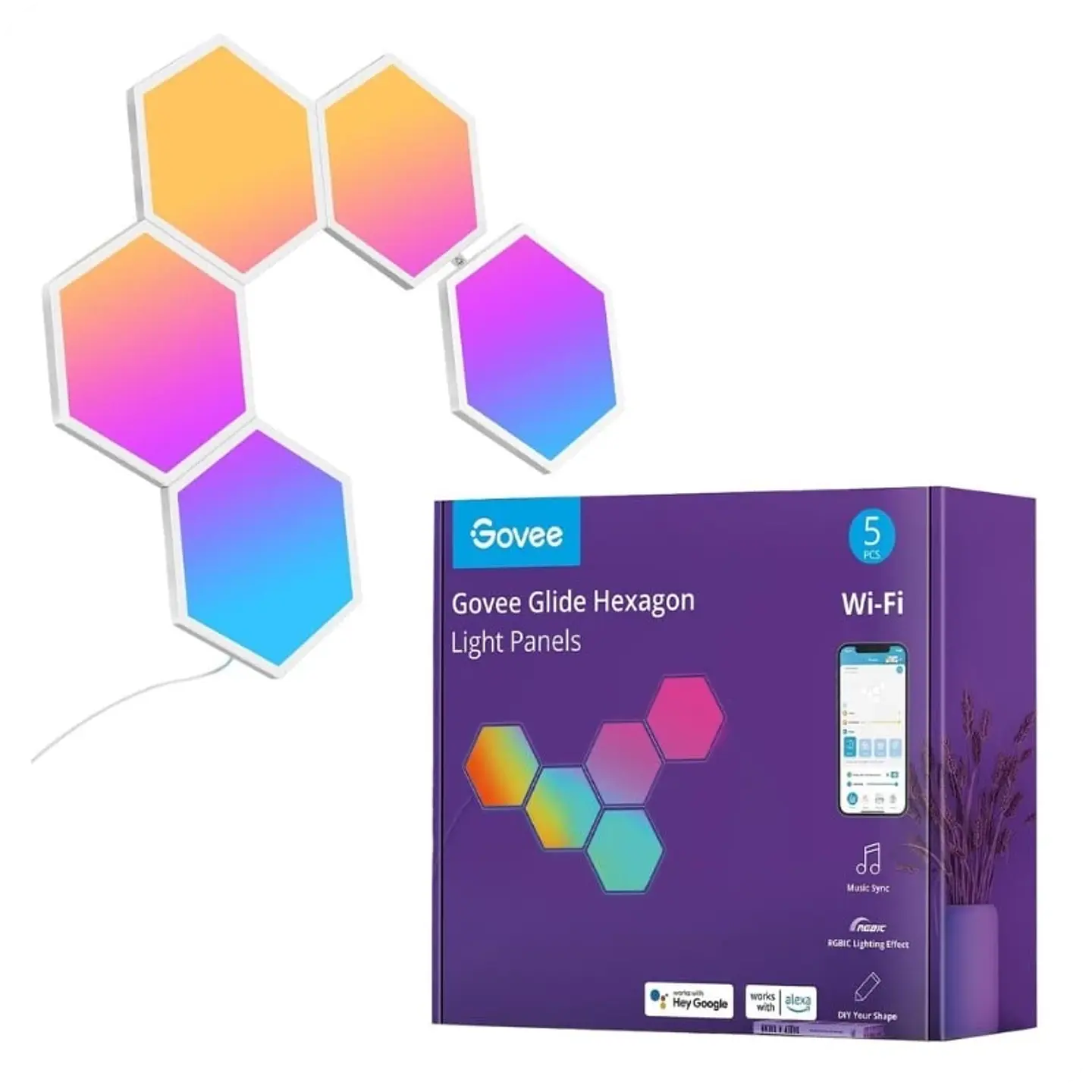 Govee Glide Hexa - Paneles LED Inteligentes 1