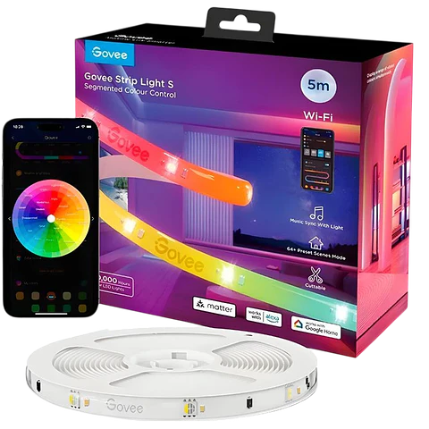 Govee H612A Tira LED Inteligente 5 m RGBIC WiFi