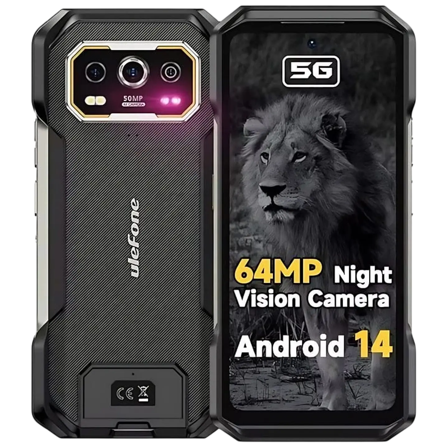 Ulefone Armor 27 Pro 5G 12GB/256GB Negro Rugged 1