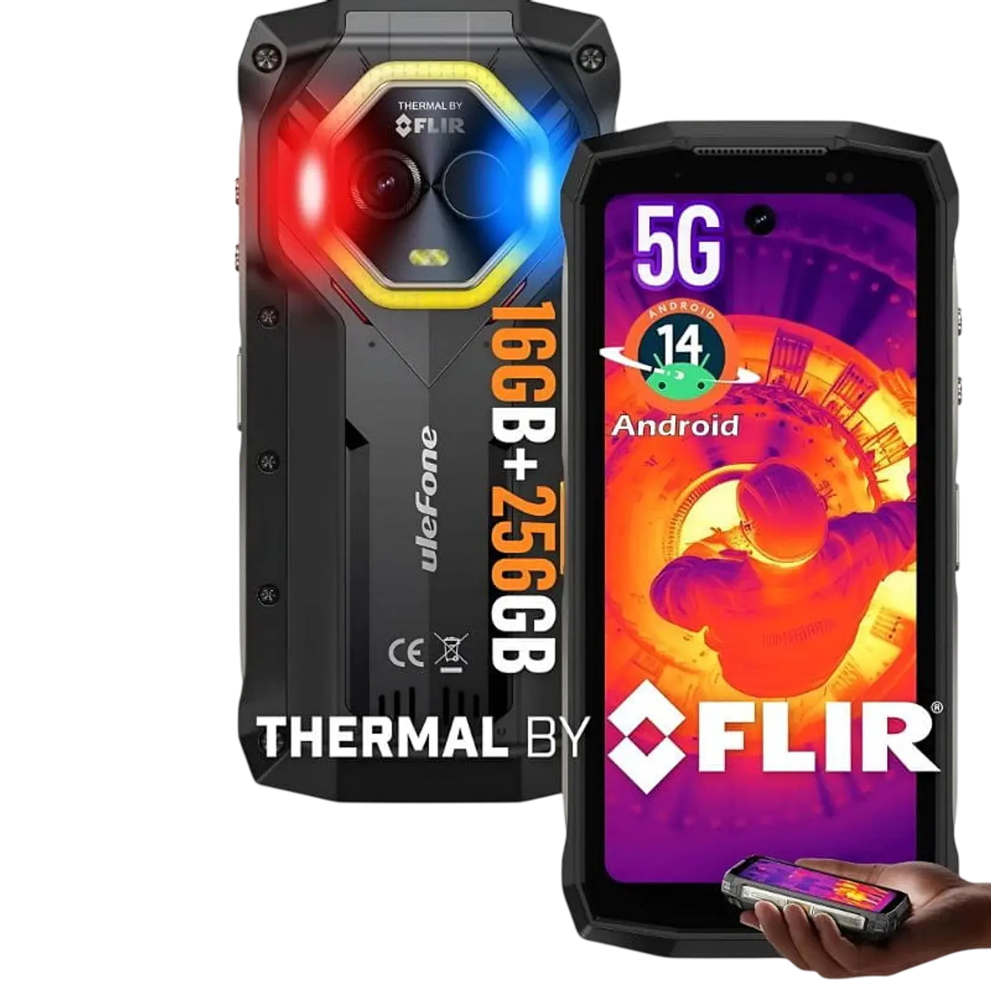 Ulefone Armor Mini 20T Pro 5G 8GB/256GB Negro 1
