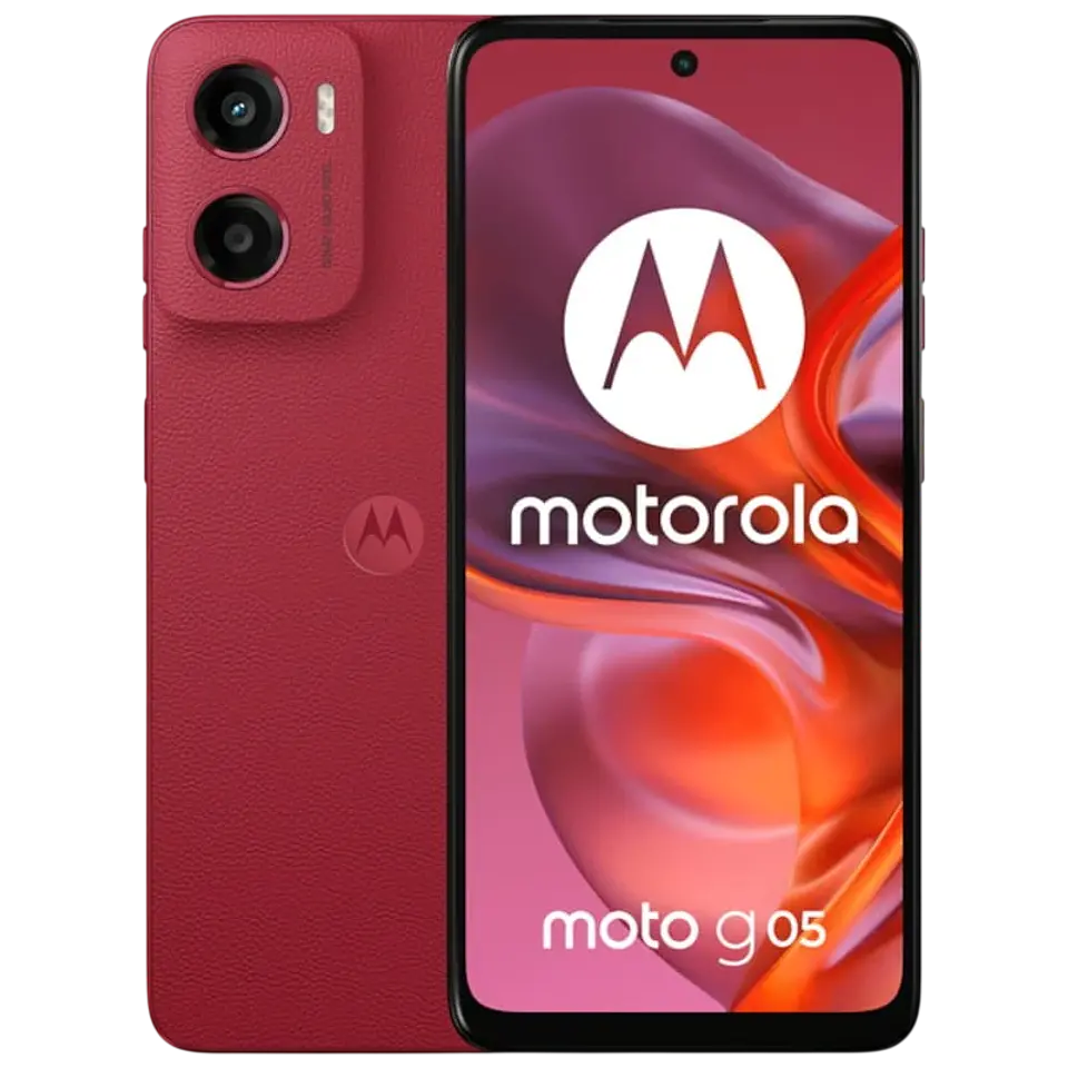 Motorola moto G05 4GB/128GB Rojo 1