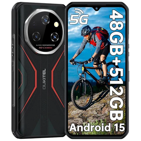 Oukitel WP55 Pro 5G 16GB/512GB Rojo Rugged