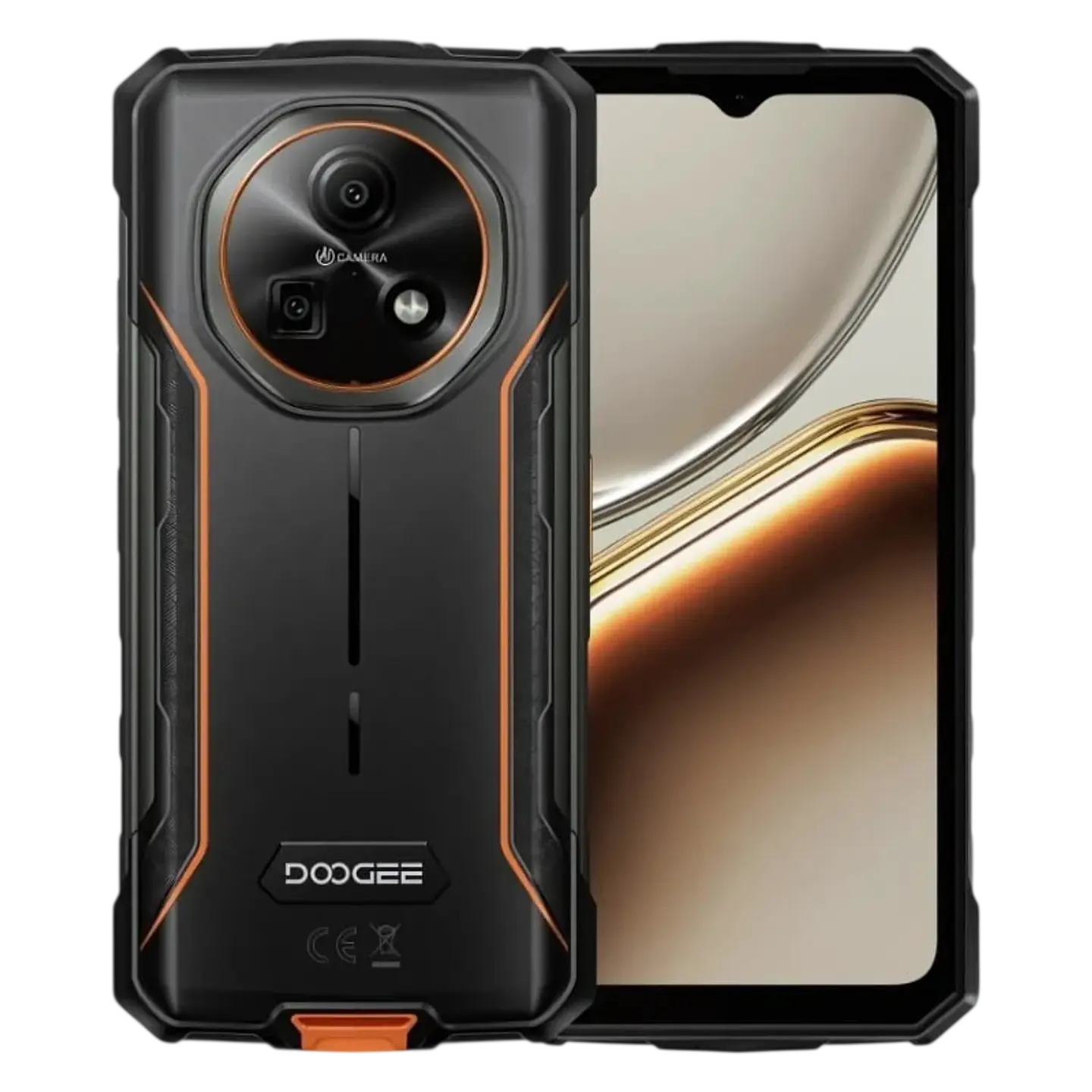 Doogee Fire 7 4GB/256GB Naranja Rugged 1