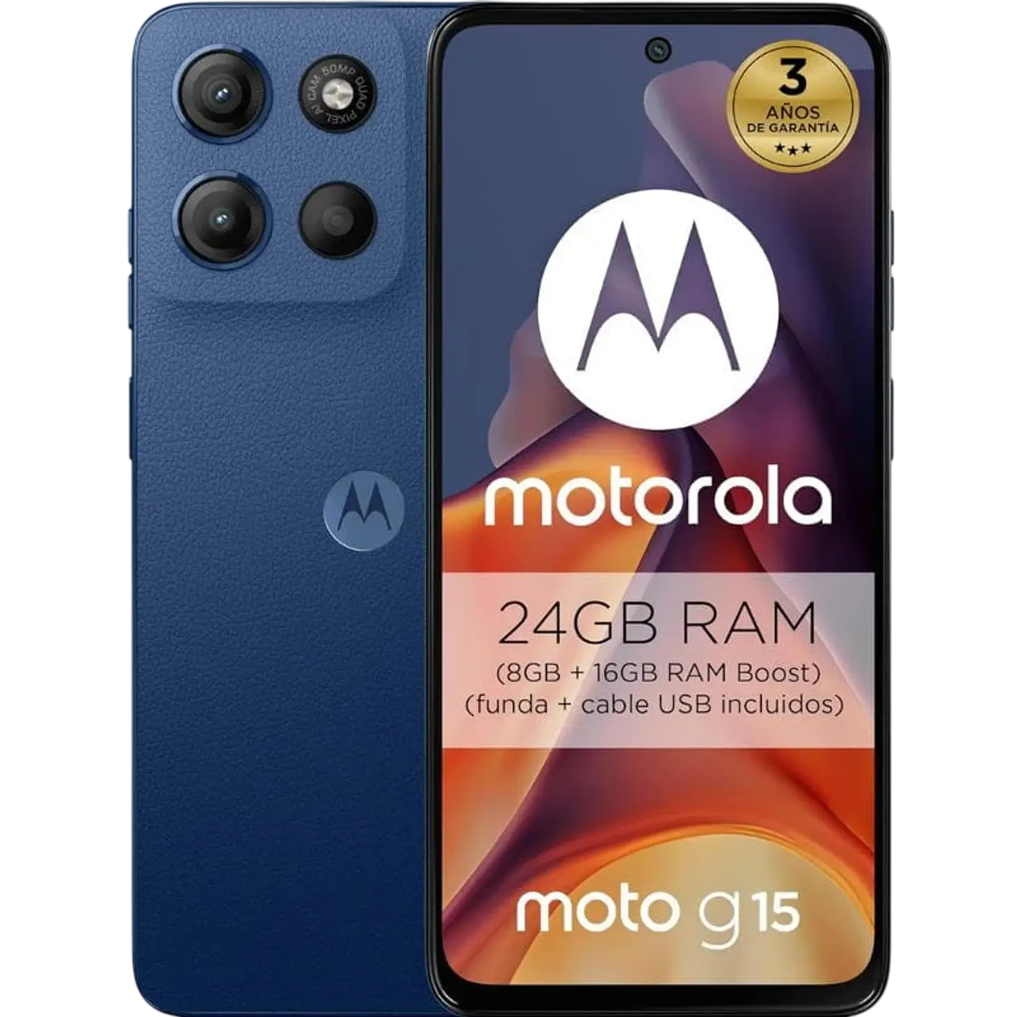 Motorola Moto G15 4G 8GB/512GB Sea Blue 1