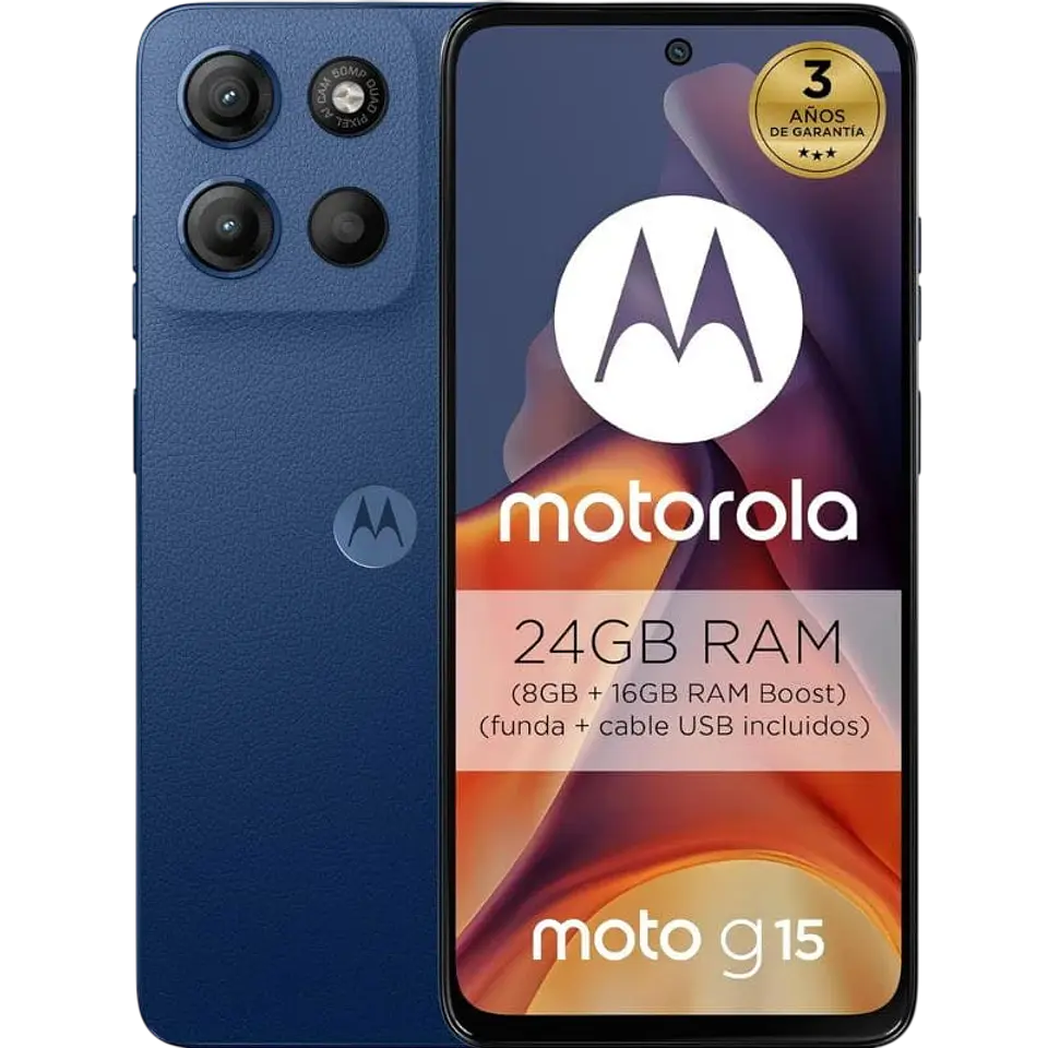 Motorola Moto G15 4G 8GB/512GB Sea Blue 1