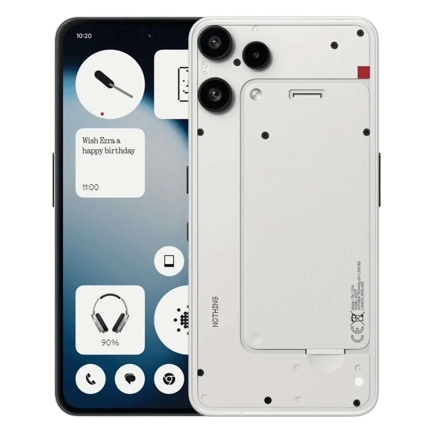 Nothing Phone 3a Lite 5G 8GB/128GB Dual SIM Blanco 1