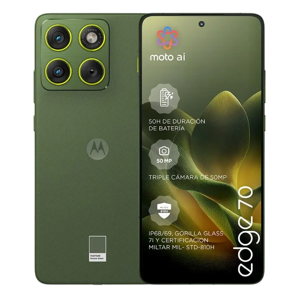 Motorola Edge 70 5G 12GB/512GB Dual SIM Verde 1