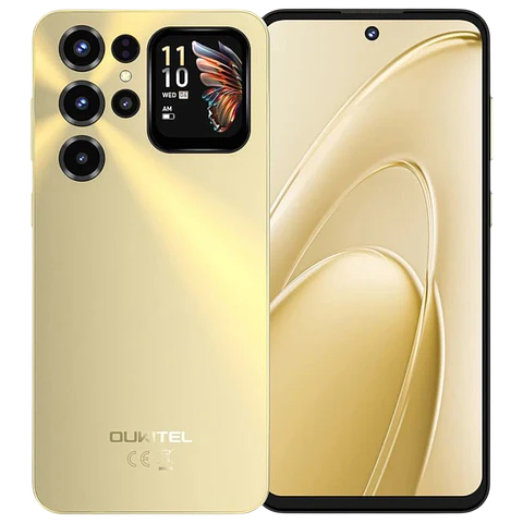 Oukitel C68 Plus Dorado 128GB Pantalla HD+ 4GB de RAM Cámara de 64 MPx