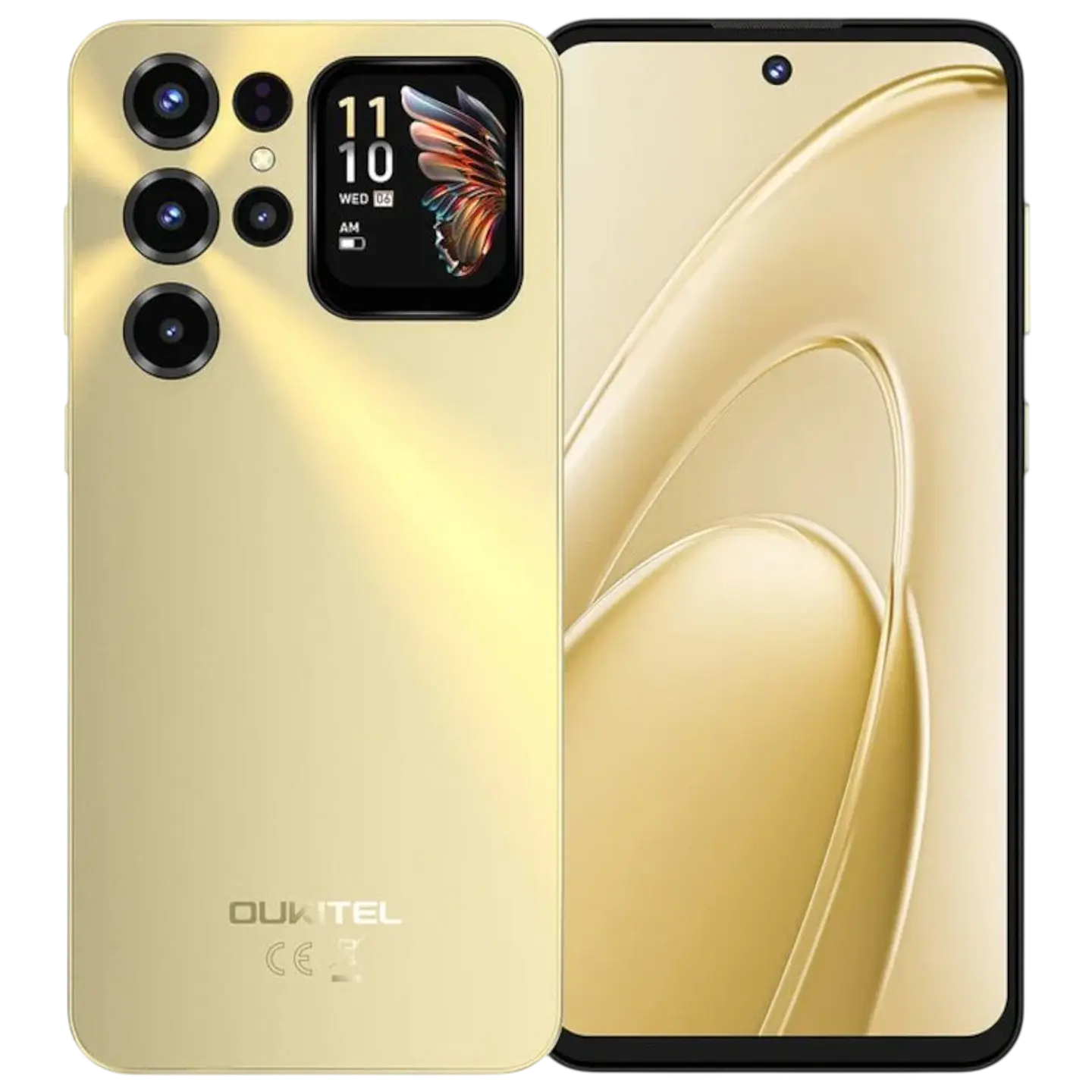 Oukitel C68 Plus Dorado 128GB Pantalla HD+ 4GB de RAM Cámara de 64 MPx 1